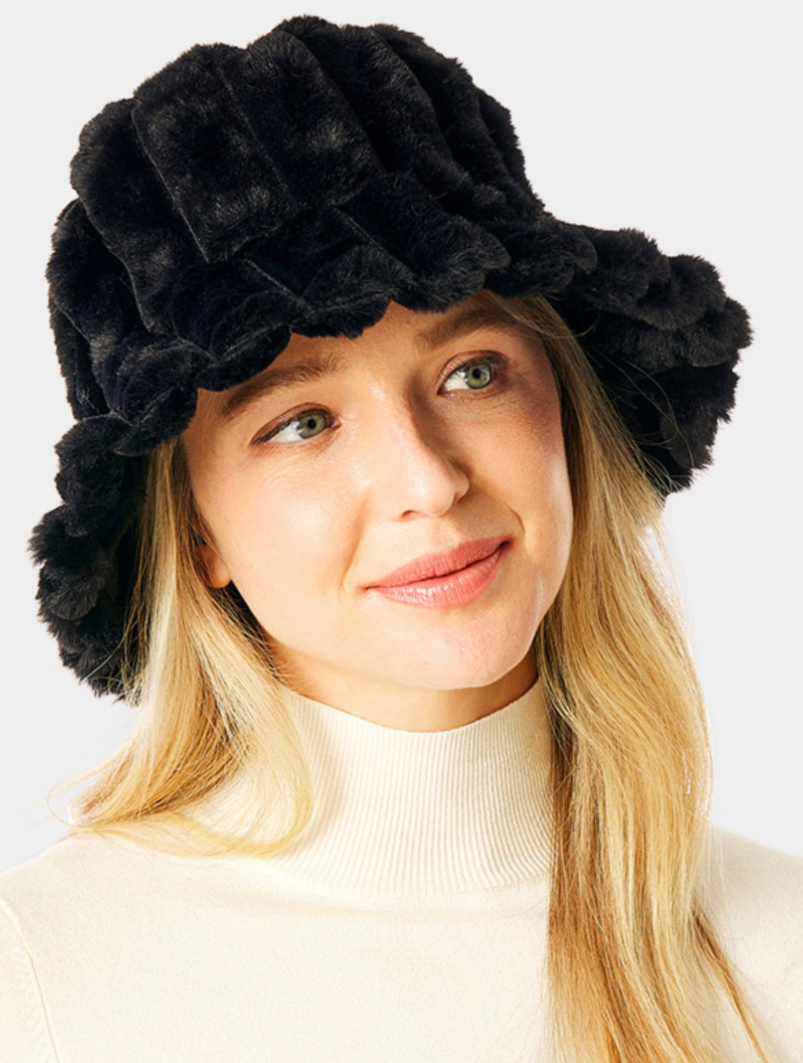 Faux Fur Bucket Hat