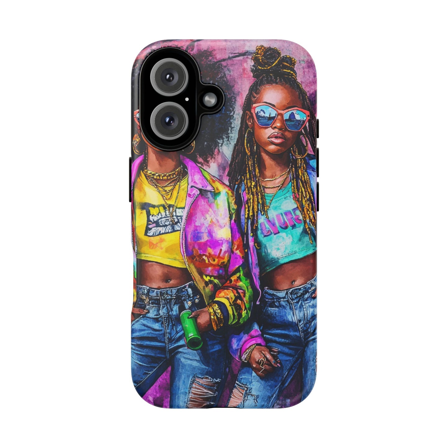 Vibrant Phone Case - Tough Cases with Cool Street Style Design