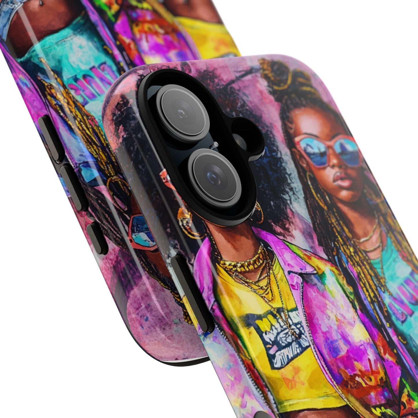 Vibrant Phone Case - Tough Cases with Cool Street Style Design