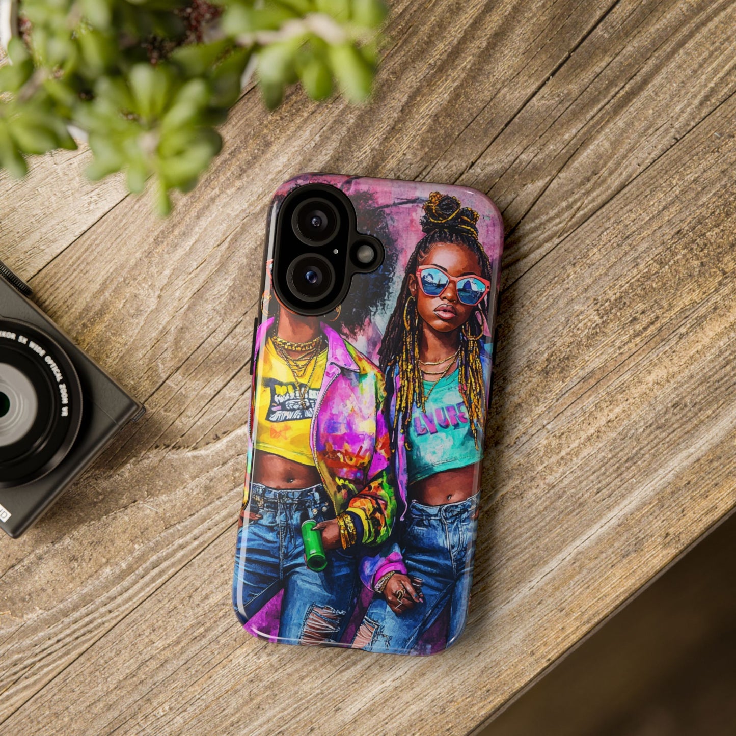 Vibrant Phone Case - Tough Cases with Cool Street Style Design