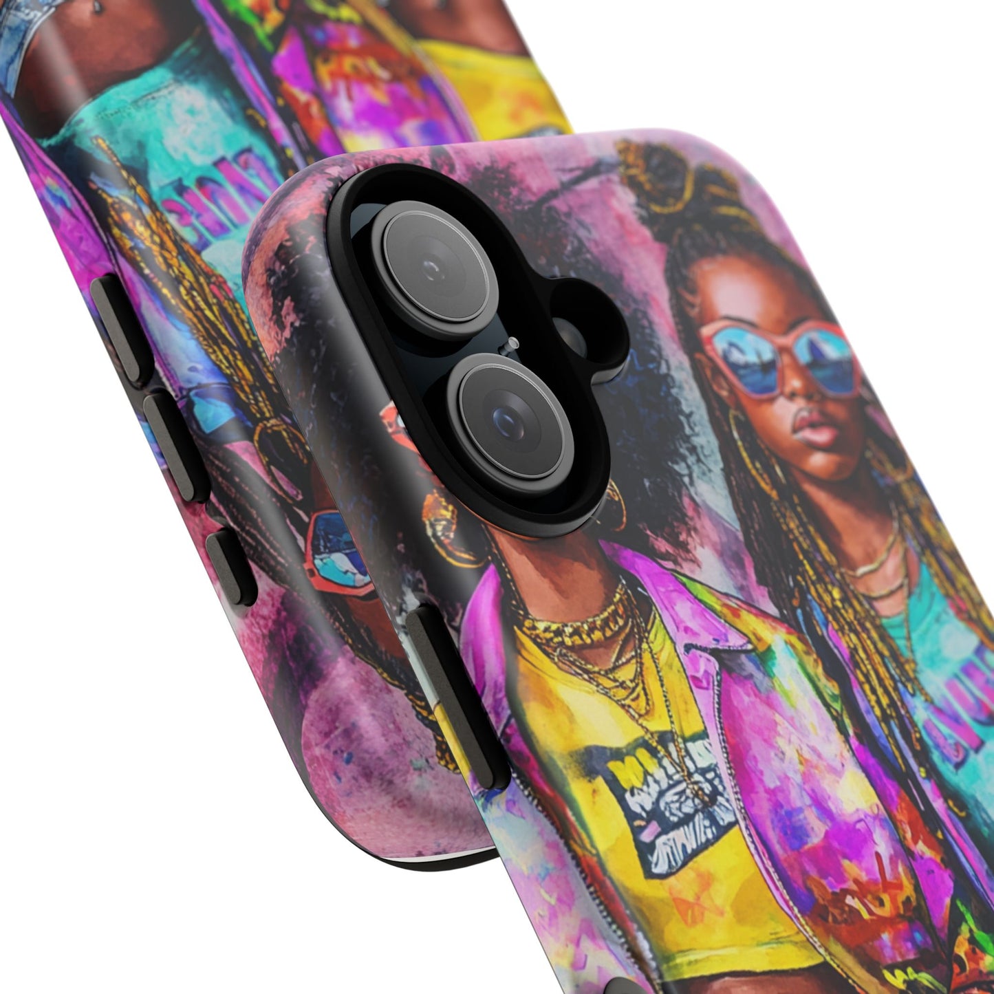 Vibrant Phone Case - Tough Cases with Cool Street Style Design