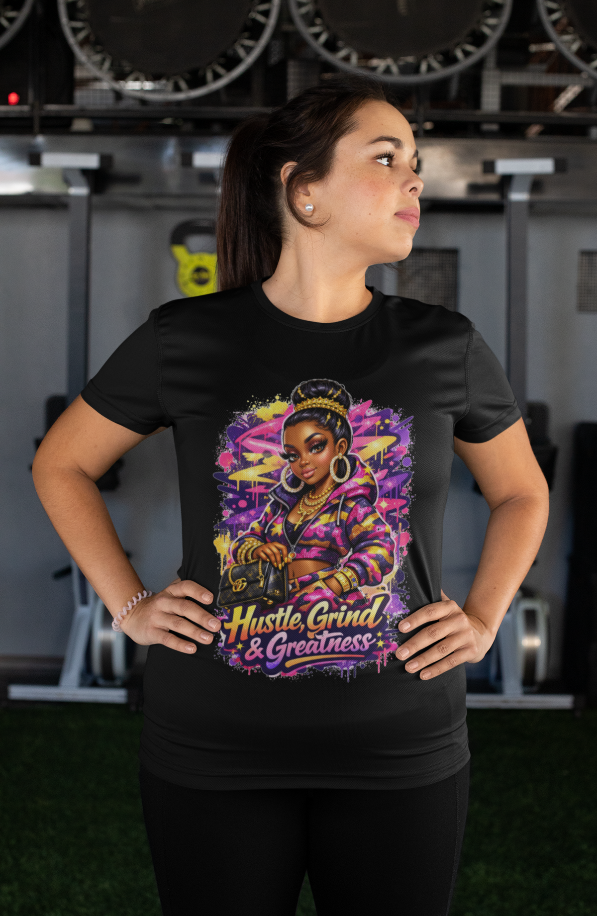 Hustle, Grind & Greatness Unisex classic tee